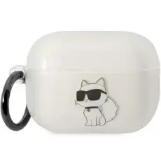 KARL LAGERFELD - Karl Lagerfeld Airpods Pro 2 Skal Ikonik Choupette - Transparent