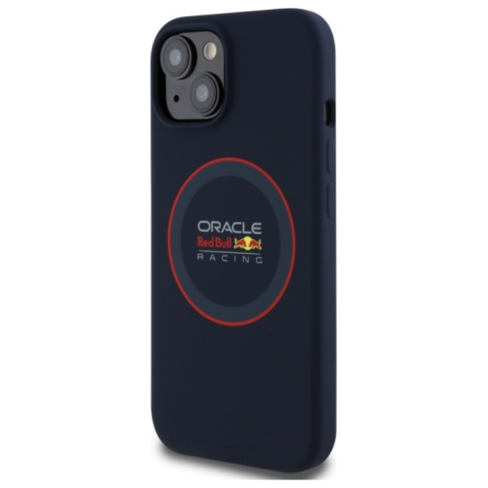 Red Bull - Red Bull iPhone 14 Mobilskal MagSafe Silikon Röd Ring