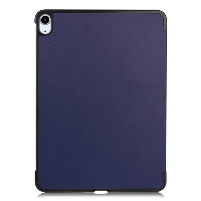 UTGATT1 - Fodral iPad Air 4 10.9 (2020) Litchi Skin - Mörkblå