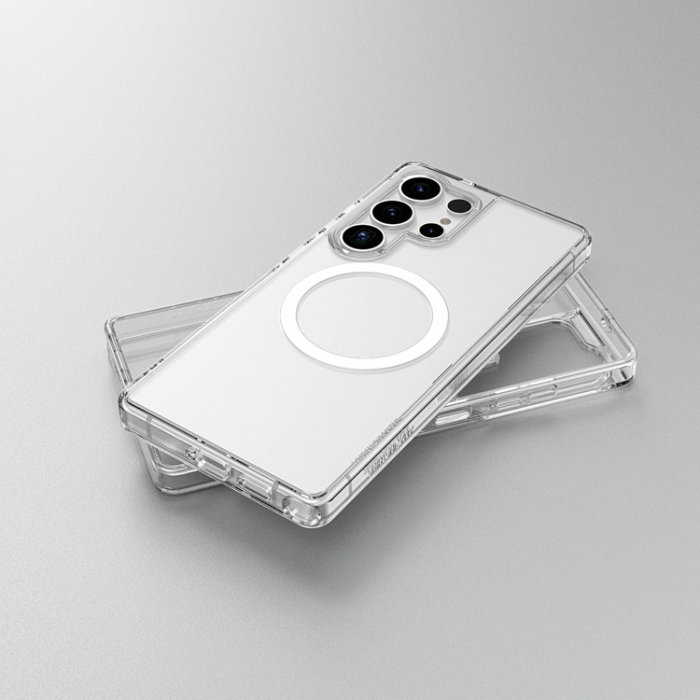 AmazingThing - AmazingThing Galaxy S25 Ultra Mobilskal Magsafe Minimal - Transparent