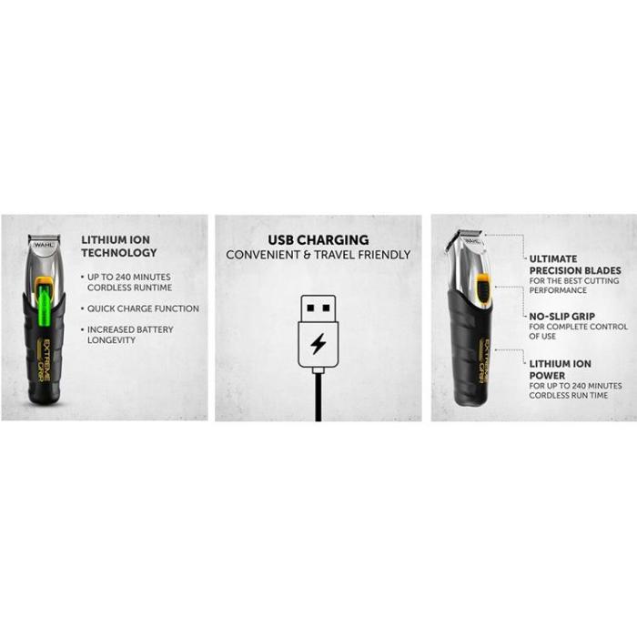 WAHL - WAHL Skäggtrimmer Extreme Grip - No Slip