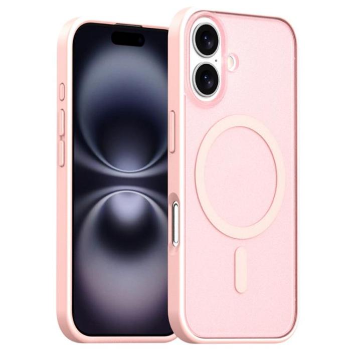 A-One Brand - iPhone 17 Mobilskal MagSafe Skin Feel - Rosa