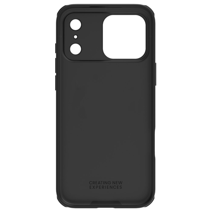 Nillkin - NILLKIN iPhone 17 Pro Max Mobilskal Slide Kamera Lid - Svart