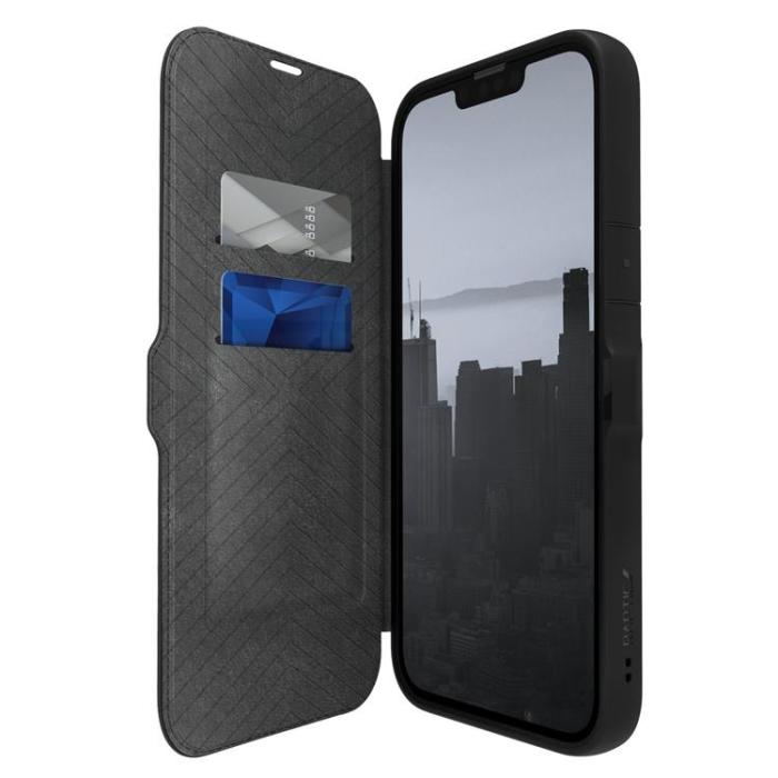 Raptic - Raptic iPhone 14 Plus Plånboksfodral X-Doria Urban Folio Flip - Svart