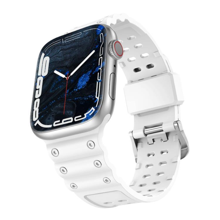 Apple Watch Ultra/SE/8/7/6 (41/42/38mm) Armband - Vit