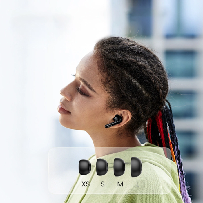 Ugreen - Ugreen TWS In-Ear Hörlurar Bluetooth 5.2 ANC HiTune T3 - Svart
