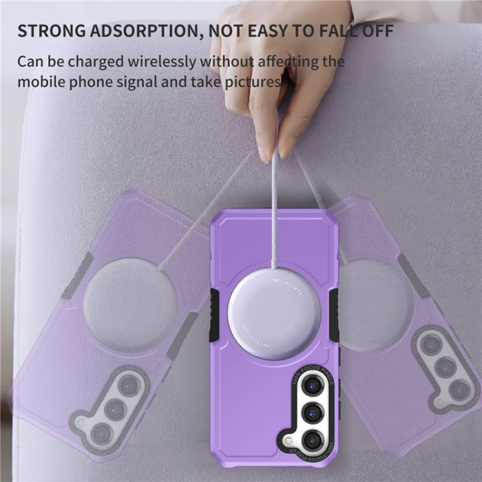 OEM - Galaxy S23 Skal Magsafe Anti Drop - Lila
