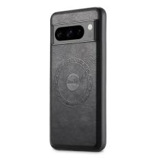DENIOR - DENIOR Mobilskal till Google Pixel 8 Pro PU L&auml;der + PC + TPU - Svart