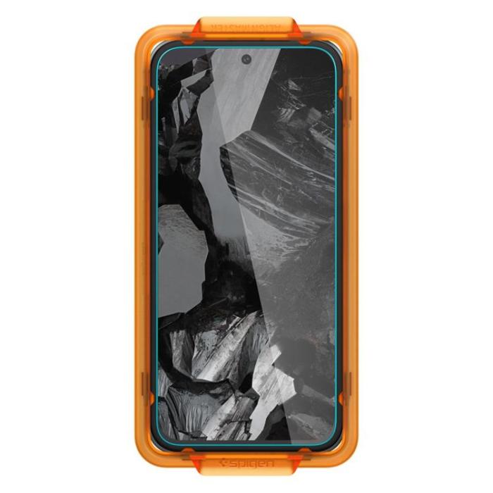 Spigen - [2-Pack] Spigen Google Pixel 8 Pro Härdat Glas Skärmskydd
