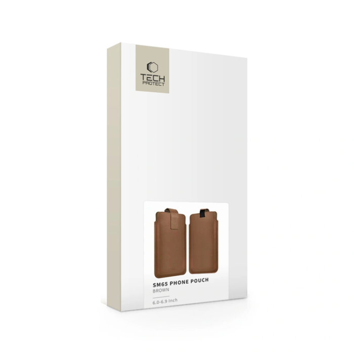 Tech-Protect - Tech-Protect Universell Fodral 6.0 - 6.9 tum - Brun