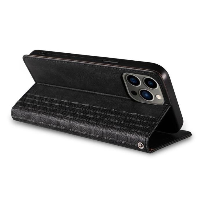 OEM - Galaxy S23 Plånboksfodral Magnet Strap - Svart