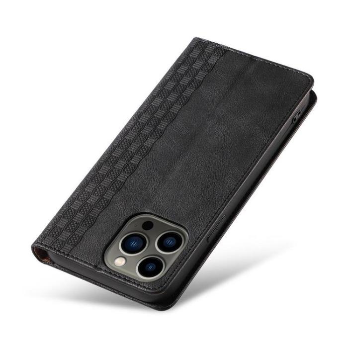 OEM - Galaxy S23 Plånboksfodral Magnet Strap - Svart