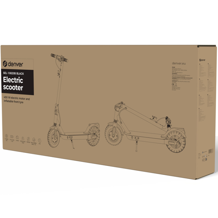 Denver - Denver E-scooter 450W motor 20km/h 10