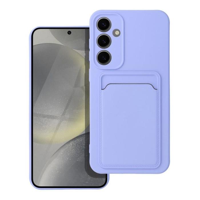 OEM - Galaxy S23 FE Mobilskal Korthållare - Violet