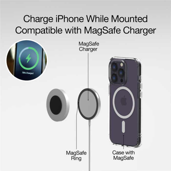 Just Mobile - [2-Pack] Just Mobile Magsafe AluDisc Mini - Svart