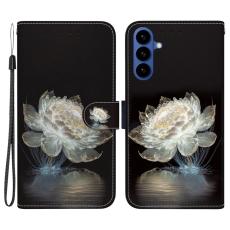 OEM - Samsung Galaxy S26 Pl&aring;nboksfodral Anti-Drop Konstl&auml;der Crystal Peony
