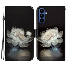 OEM - Samsung Galaxy S26 Pl&aring;nboksfodral Anti-Drop Konstl&auml;der Crystal Peony