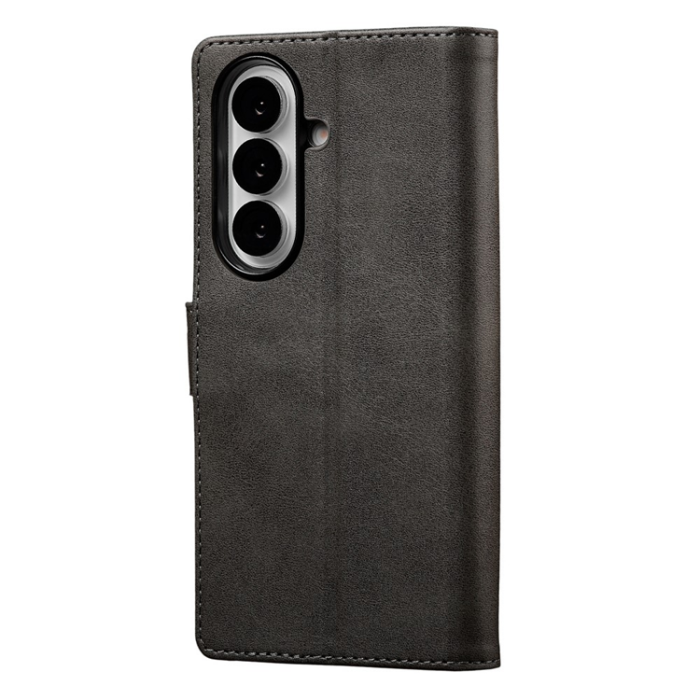 LC.imeeke - Lc.Imeeke Galaxy Z Fold 7 Plånboksfodral Calf Läder - Grå