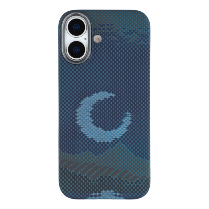 A-One Brand - iPhone 17 Mobilskal MagSafe Aramid Fiber Precise - Månen