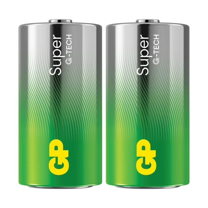 GP - GP Batteri Super Alkaline C LR14 2-Pack