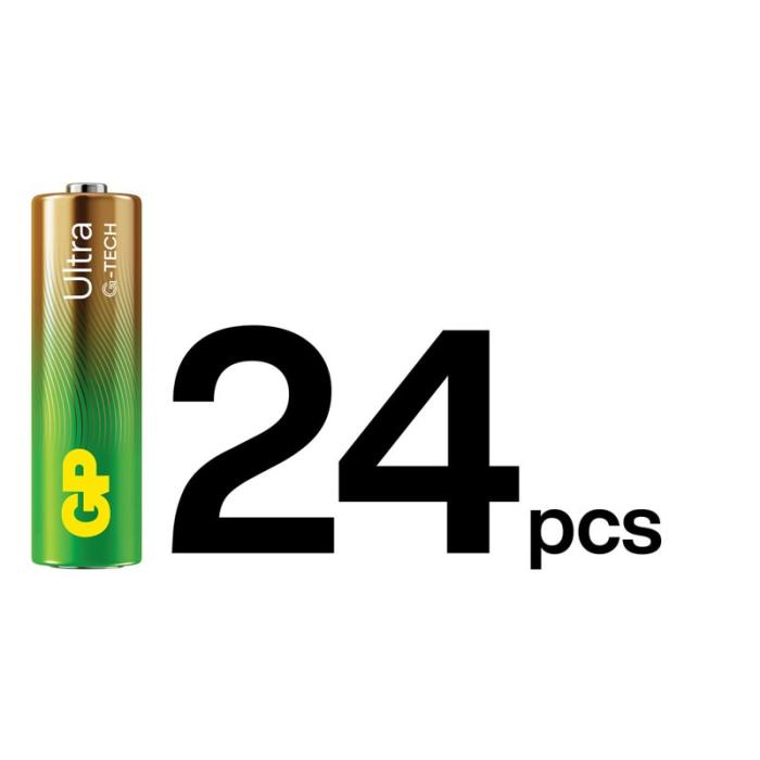 GP - GP Batteri Ultra Alkaline AA LR6 24-Pack