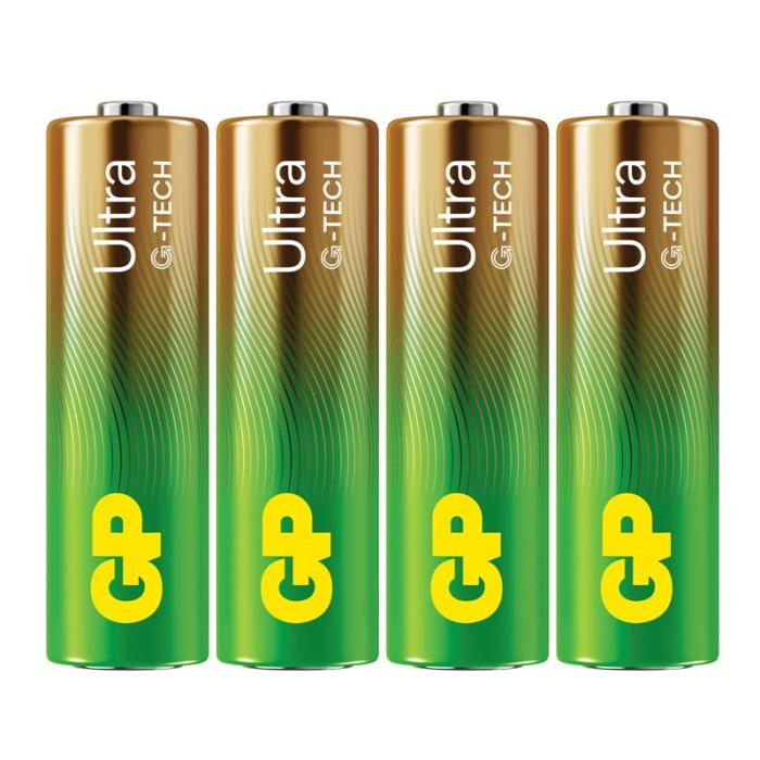 GP - GP Batteri Ultra Alkaline AA LR6 4-Pack