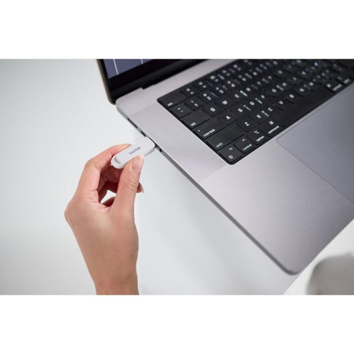 Sandisk - SANDISK USB-minne Phone Drive USB-C 512GB Arktisk Vit