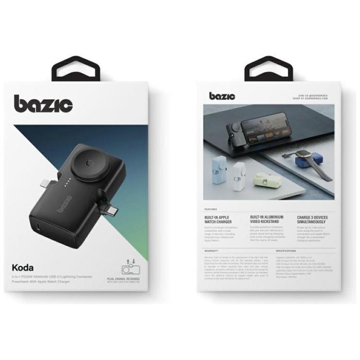 ENERGEA - Bazic Koda 3in1 PowerBank 5000mAh 20W USB-C/Lightning