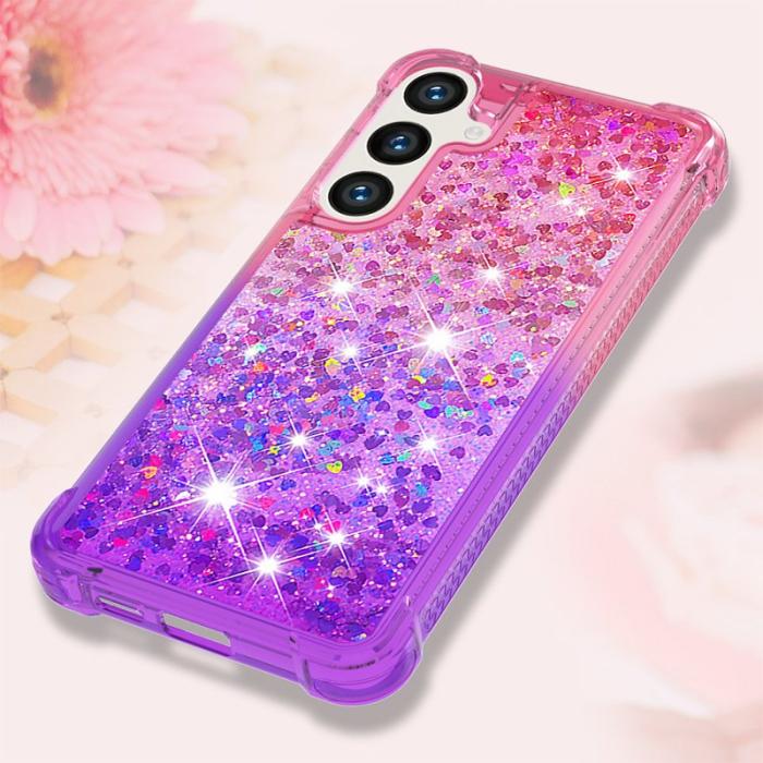 OEM - Mobilskal för Samsung Galaxy S26 Plus TPU Gradient - Ljuslila-Rosa