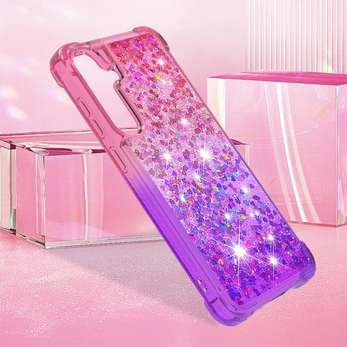 OEM - Mobilskal för Samsung Galaxy S26 Plus TPU Gradient - Ljuslila-Rosa