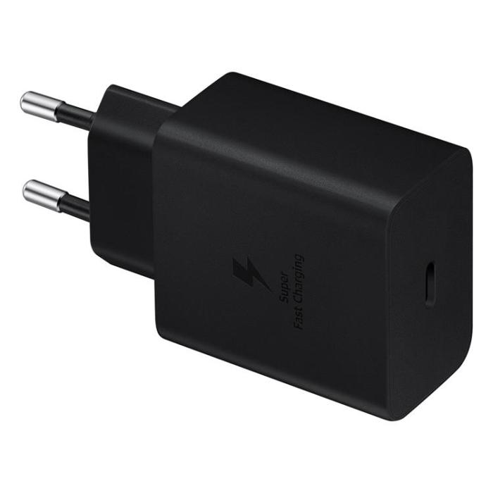 Samsung - Samsung PD Väggladdare 45W USB-C Kabel - Svart