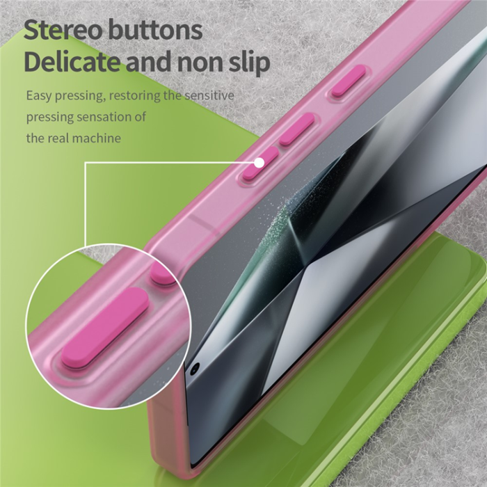 A-One Brand - Galaxy S25 Ultra Mobilskal MagSafe Slim Matte - Rosa
