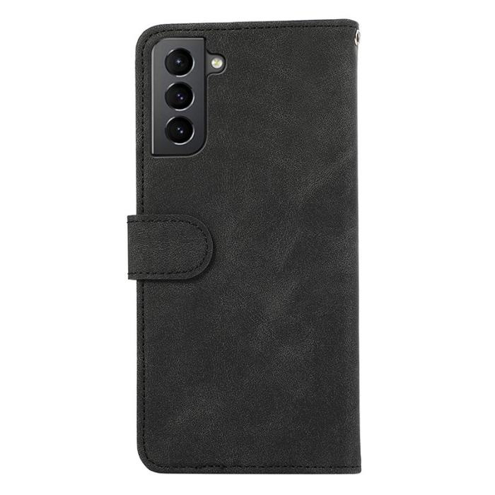 ABEEL - ABEEL Plånboksfodral för Samsung Galaxy S21 5G / S21 4G - Svart