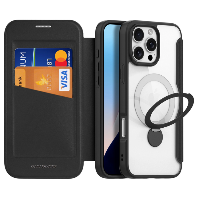 Dux Ducis - Dux Ducis iPhone 16 Pro Max Plånboksfodral Magsafe Skin X Pro