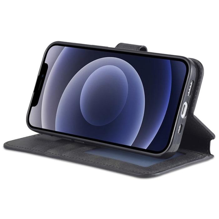 AZNS - AZNS iPhone 13 Plånboksfodral Konstläder - Svart