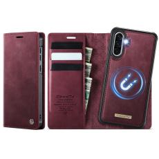 Caseme - CASEME C49 Magnetiskt Fodral f&ouml;r Samsung Galaxy A36 5G - R&ouml;d
