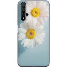iSecrets - Genomskinligt Skal kompatibel med Huawei nova 5T med Sommarblommor