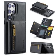 DG.MING - DG.MING M5 Series Mobilskal till Samsung Galaxy S24 Ultra Konstl&auml;der Svart