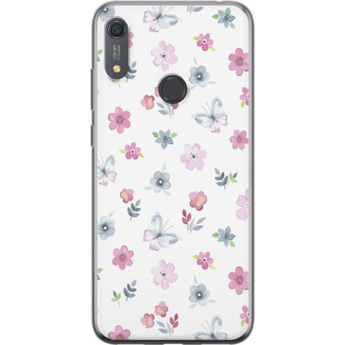 iSecrets - Mobilskal till Huawei Y6s (2019) med Blommor och fjärillar