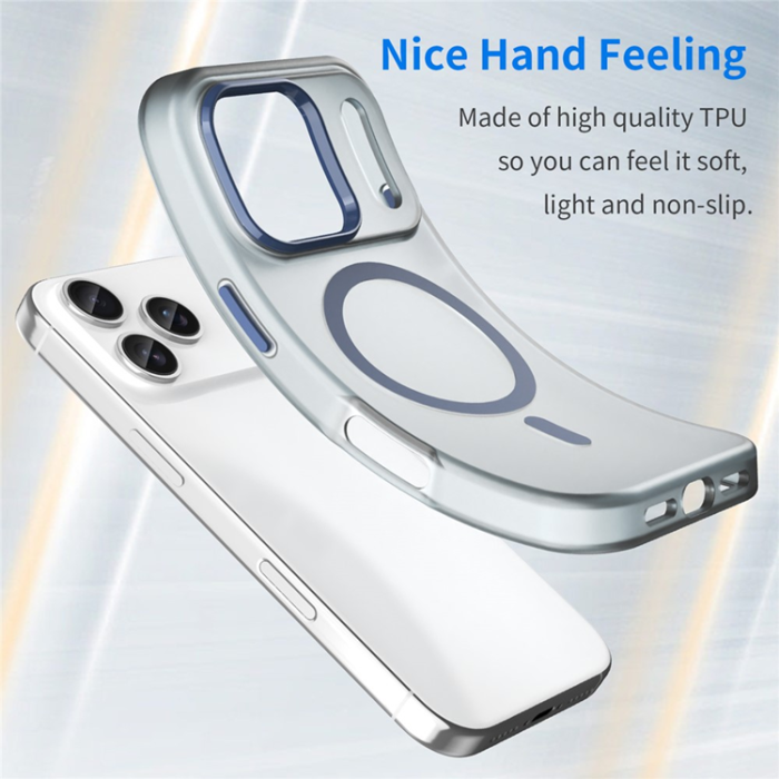 A-One Brand - iPhone 17 Pro Mobilskal MagSafe Slim Matte Translucent