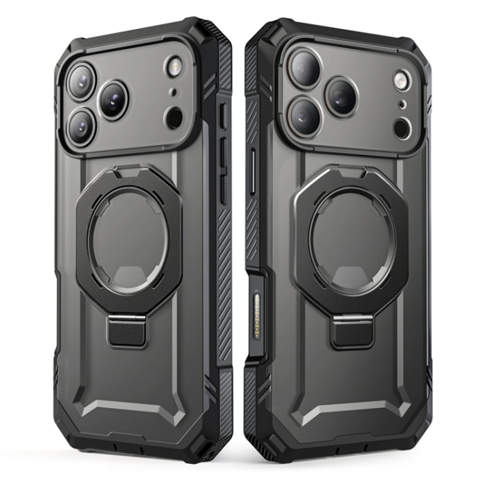 SupCase - SupCase Mobilskal för iPhone 18 Pro Max/17 Pro Max Magsafe Grip Pro - Svart