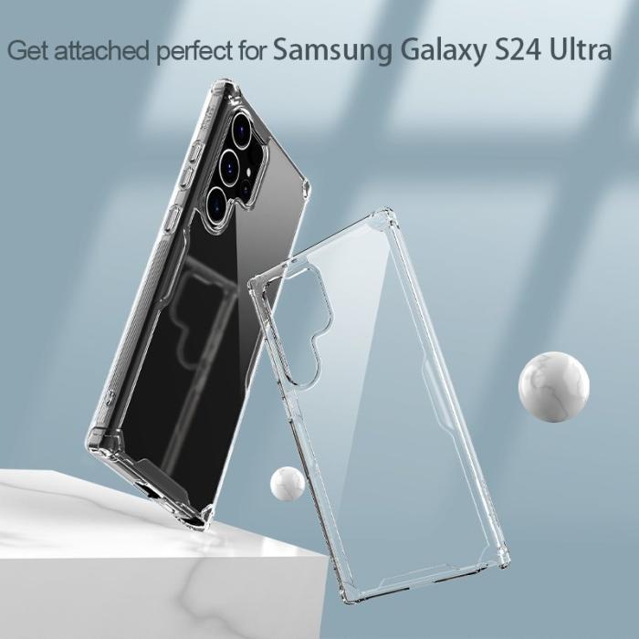 Nillkin - NILLKIN Nature Pro Series Mobilskal till Samsung Galaxy S24 Ultra Transparent