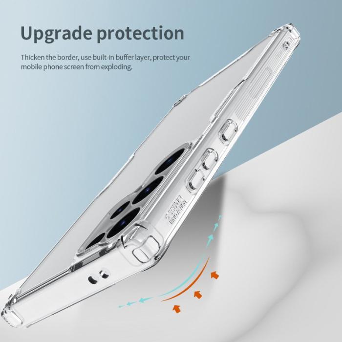 Nillkin - NILLKIN Nature Pro Series Mobilskal till Samsung Galaxy S24 Ultra Transparent