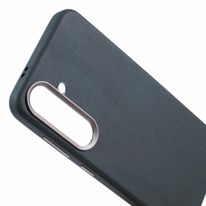X-Level - X-LEVEL Mobilskal till Galaxy S25 MagSafe PU Läder Hård PC Grön