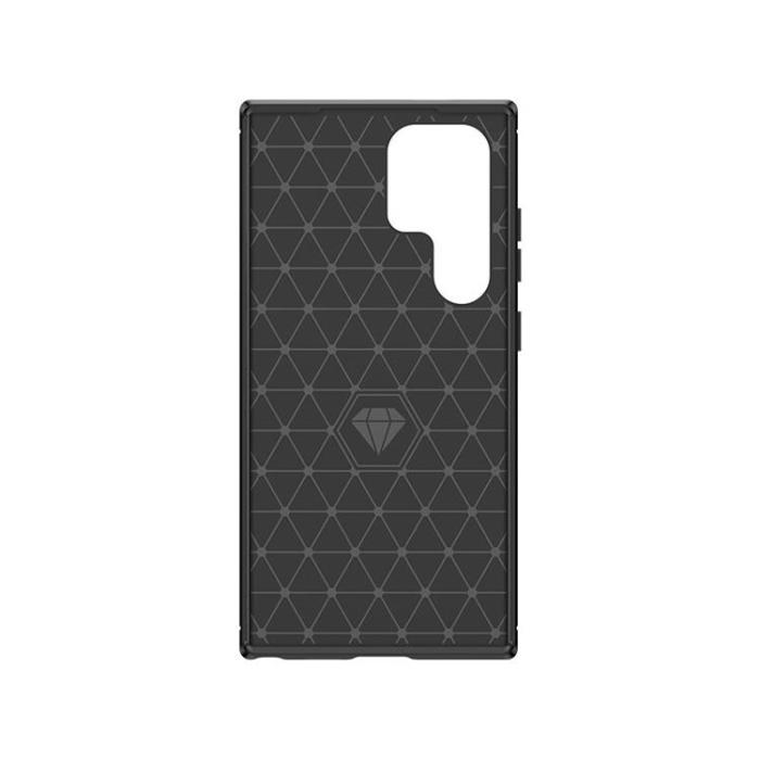 OEM - Galaxy S24 Ultra Mobilskal Carbon - Svart