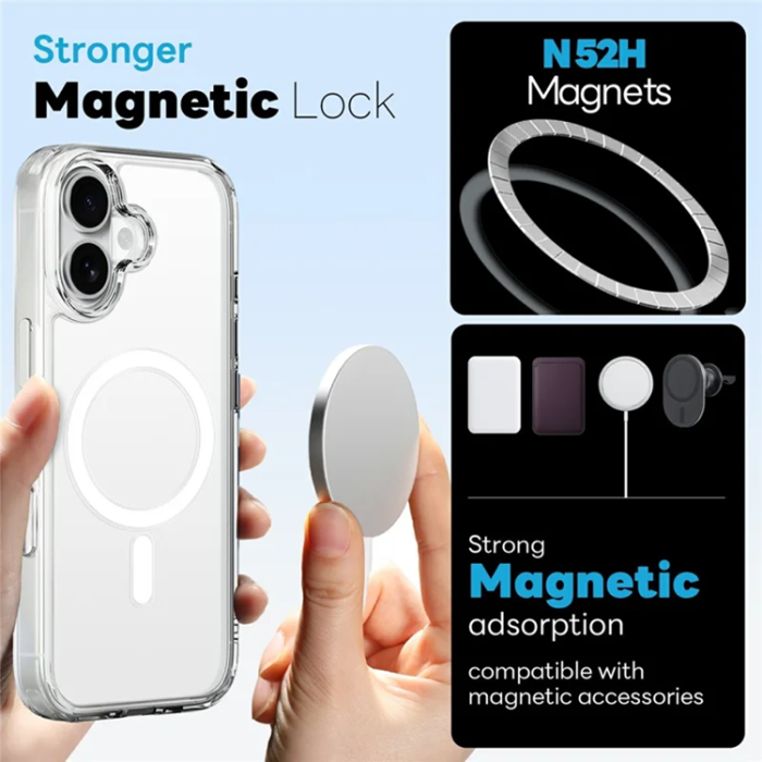 NORTHJO - NORTHJO 3-i-1 iPhone 17 Magsafe Mobilskal, Skärmskydd Och Linsskydd