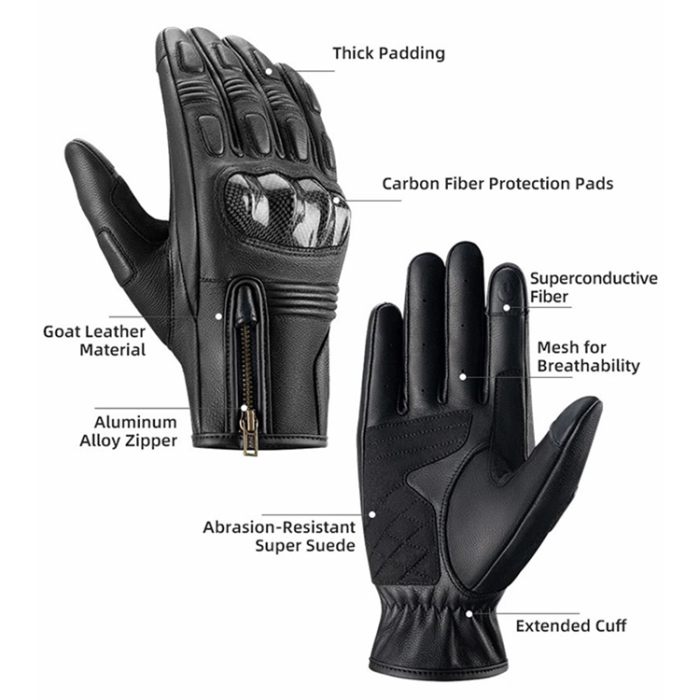 ROCKBROS - ROCKBROS Touchvantar Handskar Cykel Helfinger MT012