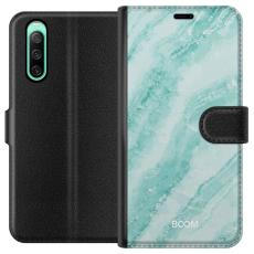 iSecrets - Pl&aring;nboksfodral till Sony Xperia 10 IV med Mint Marble