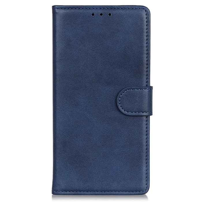 A-One Brand - Sony Xperia 1 VII Plånboksfodral Cowhide Läder - Blå