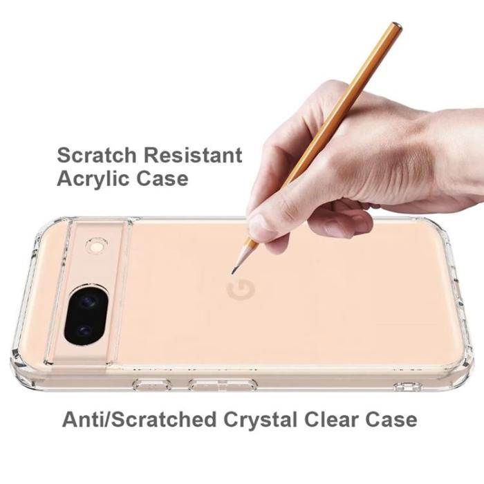 Taltech - Google Pixel 8A Mobilskal Reptåligt - Transparent